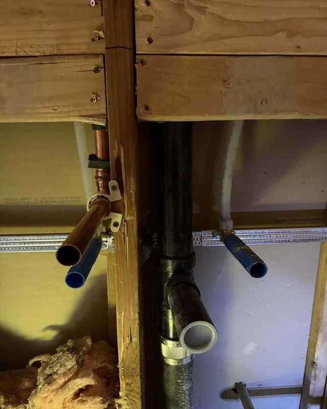 Instalación de cobre y PEX