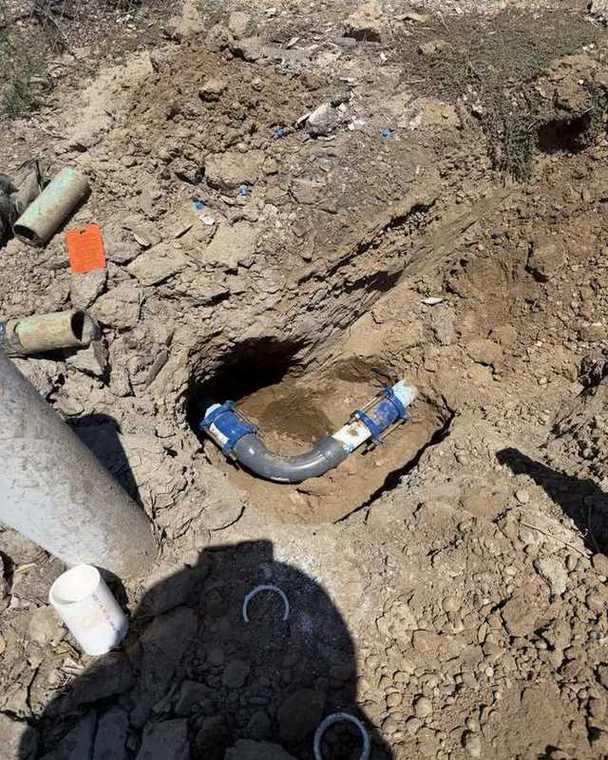 Reparación de línea de alcantarillado